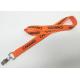 Safety Neck Lanyards / School Id Lanyards With Swivel Bulldog Clips