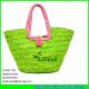 LUDA wholesale straw bags colorful cornhusk straw beach totes