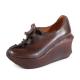S393 Leather Shoes Handmade Toe Layer Cowhide High Quality Women'S Shoes Custom Logo