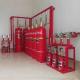 5.6MPa Automatic Fm200 Fire Suppression System Without Pollution 150L 180L