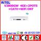 V2800GW     4GE+2POTS+CATV+WiFi GPON ONT