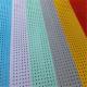 SS Decorative Perforated Sheet Metal Panels PVC Coated Hold Size 0.5-8.0