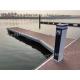 Aluminum Floating Dock Floating Pontoon Dock For Jetty Marine Boating Pontoon Pier