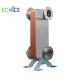 Copper Brazed Plate Heat Exchanger Manufacturers for water heat exchanging with