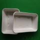 biodegradable eco-friendly tableware sugarcane rectangle shaped food tray