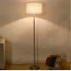 IP20 E27 holder fabric shade standing light led floor lamp for led floor lamp/indoor floor light for hotel