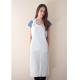 Hospital PE Disposable Surgeon Apron White Color Embossed Textured Surface