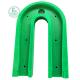 ODM Plastic CNC Machining UPE Guide Rail Green Nature ISO9001