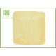 Square Shape High End Disposable Wooden Plates Eco Friendly Dishes