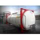                 20FT Stainless Steel ISO Tank Containers Price Liquid Ethanol LNG Tank Container             