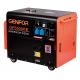 15L Fuel Tank Diesel Power Generator , Small Silent Generator ATS Preheating System