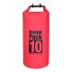 500D PVC Soft Water Resistant Dry Bag 10 Liters For Fishing Sports ODM