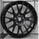 Factory price auto aluminum alloy rims 18 inch 120(mm)PCD matted black machined face,white machined face