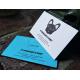 Premium Embossed Innovative Business Cards Fine Workmanship With 0.3-1mm Thickness