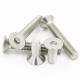 Grade 8.8 Stainless Steel Bolts available in NPT Thread Drive Size 3