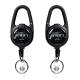 Deyi Badge Reel Retractable Keychain Clip Id Holder Upgraded Stainless Steel Cord Suitable for Men And Wome D Hook