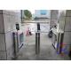 Waterproof Security Tripod Turnstile Gate Standalone Face Recognition For Library