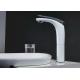 Bubble Aerator Wash Hand Basin Taps , ROVATE Waterfall Faucet For Bathroom Sink
