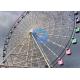 Outdoor Amusement Park Ferris Wheel Equipment 50m For Christmas Decor