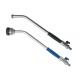 Heavy Duty Metal Watering Wand Black / Blue Handle 1.2mm Tube Thickness with Click Quick Connector