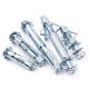 304 SS Blue And White Zinc Plated Hexagonal Screw Pulle Expansion Bolt