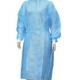 SMS Medical Protective Suit Blue Disposable Coveralls With Knitted Cuffs