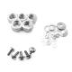 Gr5 Titanium Alloy Fasteners Titanium Screw / Nut / Bolt / Washer M64