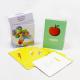 Customized Pattern English Learning Cards For Children Custom Design Phonics Laser Flashcards For Kids