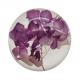 Crystal Wedding Flower Paperweight Ball Custom For Home Furnishings