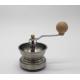 Stainless Steel Manual Coffee Grinder Machine , Coffee Bean Grinder