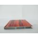 Wooden Marable Aluminum Heatsink Extrusion Profiles Length Shape Customize
