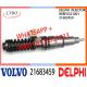 DELPHI Fuel Injector 21683459 BEBE5G21001 Fuel engine Diesel Injector 21683459 BEBE5G21001 E3.4 for VO-LVO MD 16 P3567