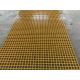 Mesh Molded Yellow Frp Grp Grating Textile Dyeing Anti Slip 38mm