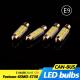 Canbus C5W Festoon LED Interior Car Light Bulbs 36mm 39mm 42mm 5050 SMD