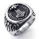Tagor Jewelry Super Fashion 316L Stainless Steel Casting Ring PXR280
