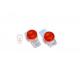 Female 3M Connector IDC Connectors , Triple Pin RED 3M UR2 Connector Connector