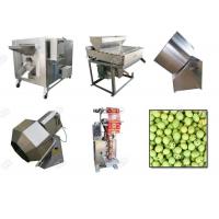 Small Noise Coated Peanut Snack Production Line , Sugar Peanut Coating Machine