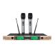 Dual Channel UHF Wireless Microphone System for KTV and recreation room  All Metal ST-360