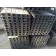 2M Steel Channel Profiles Slotted Structural Steel C Shaped 6m Polished