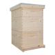 Unassembled Three Layers Pine Wood Beekeeping Hive ODM