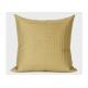 Customized Geometric Cushion Covers Light Gold Throw Pillows For Outdoor Seat