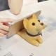 Customized Color Cute Cell Phone Desk Holder Non Phthalate PVC Dog Phone Stand