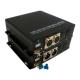 2CH Unidirectional AES EBU Audio Over Fiber Extender For Broadcast System