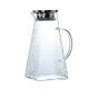 Heat Resistant Glass Water Pitcher 1500ml / 1800ml Capacity Refrigerator Safe