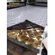 Gold Mirror Diamond Embossed Stainless Steel Sheet Square Pattern