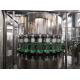 Full Automatic Fruit Juice Glass Bottle Filling Machine / Production Line