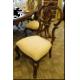 Customised Leather Armless Dining Room Chairs Sturdy And Stable