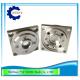 Sodick Nozzle base50*50*14 EDM Parts Upper Nozzle Guide Cover With O Ring S408-1