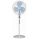 Adjustable Height Oscillating Floor Fan , 55W 3 Speed 16 Vintage Pedestal Fan