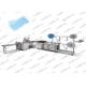 CE Certification Single Out Face Mask Making Machine 45-55 / Min Output